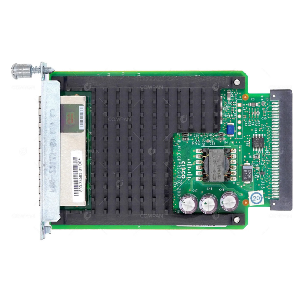 800-33583-01 CISCO VIC3 4FXS/DID 4-PORT RJ-45 VOICE FAX INTERFACE MODULE